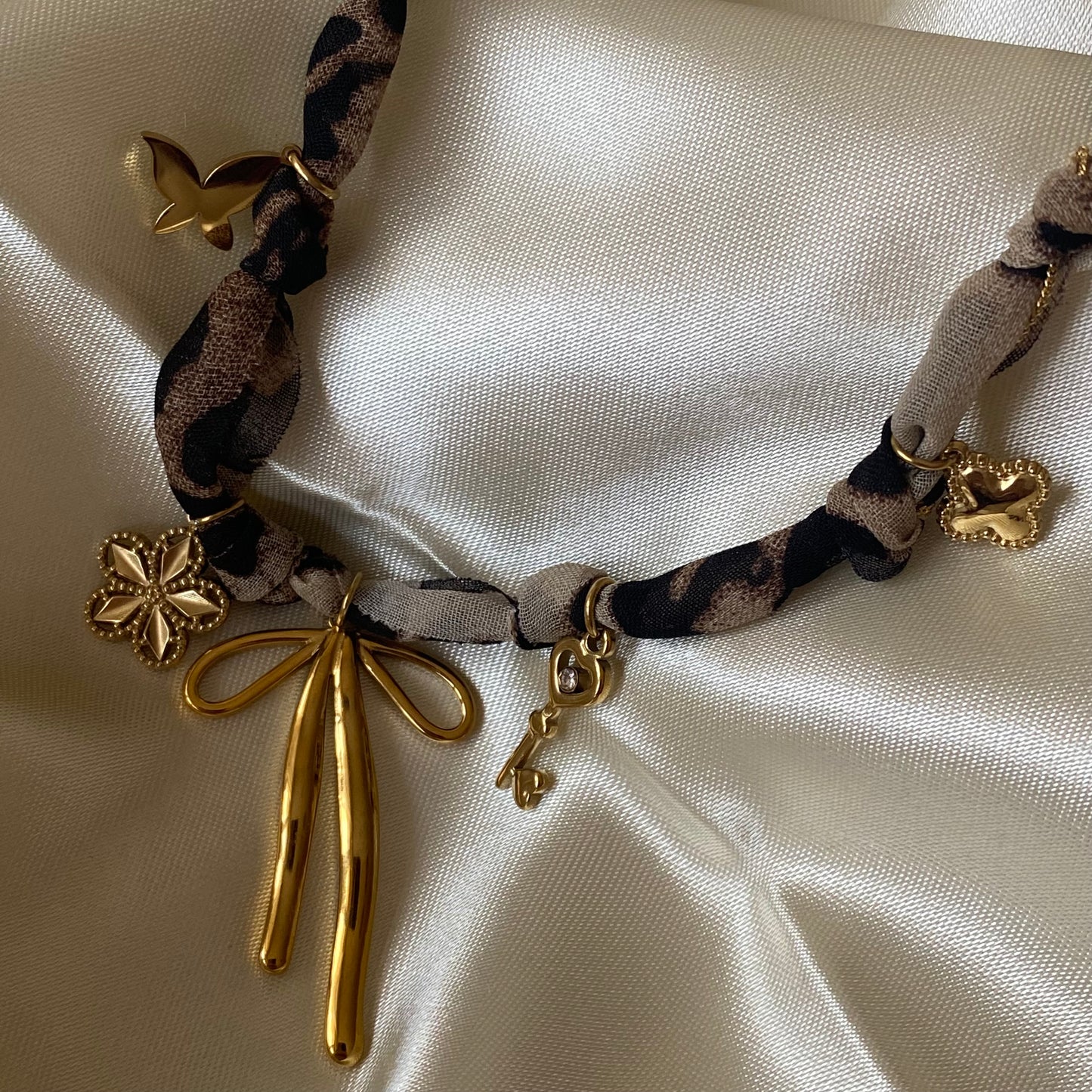 Panterprint bedelketting