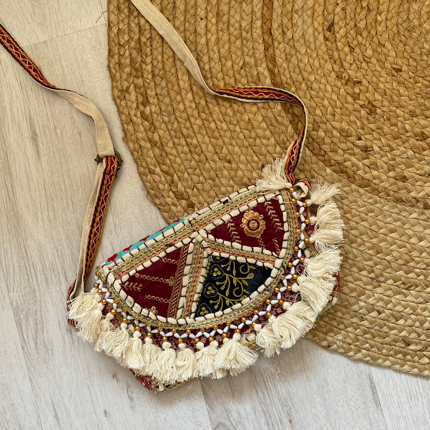 Ibiza tas beige/ecru S