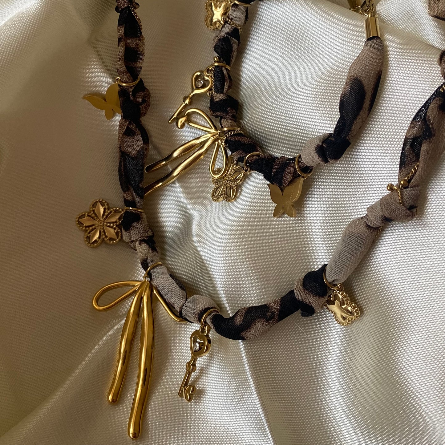 Panterprint bedelketting