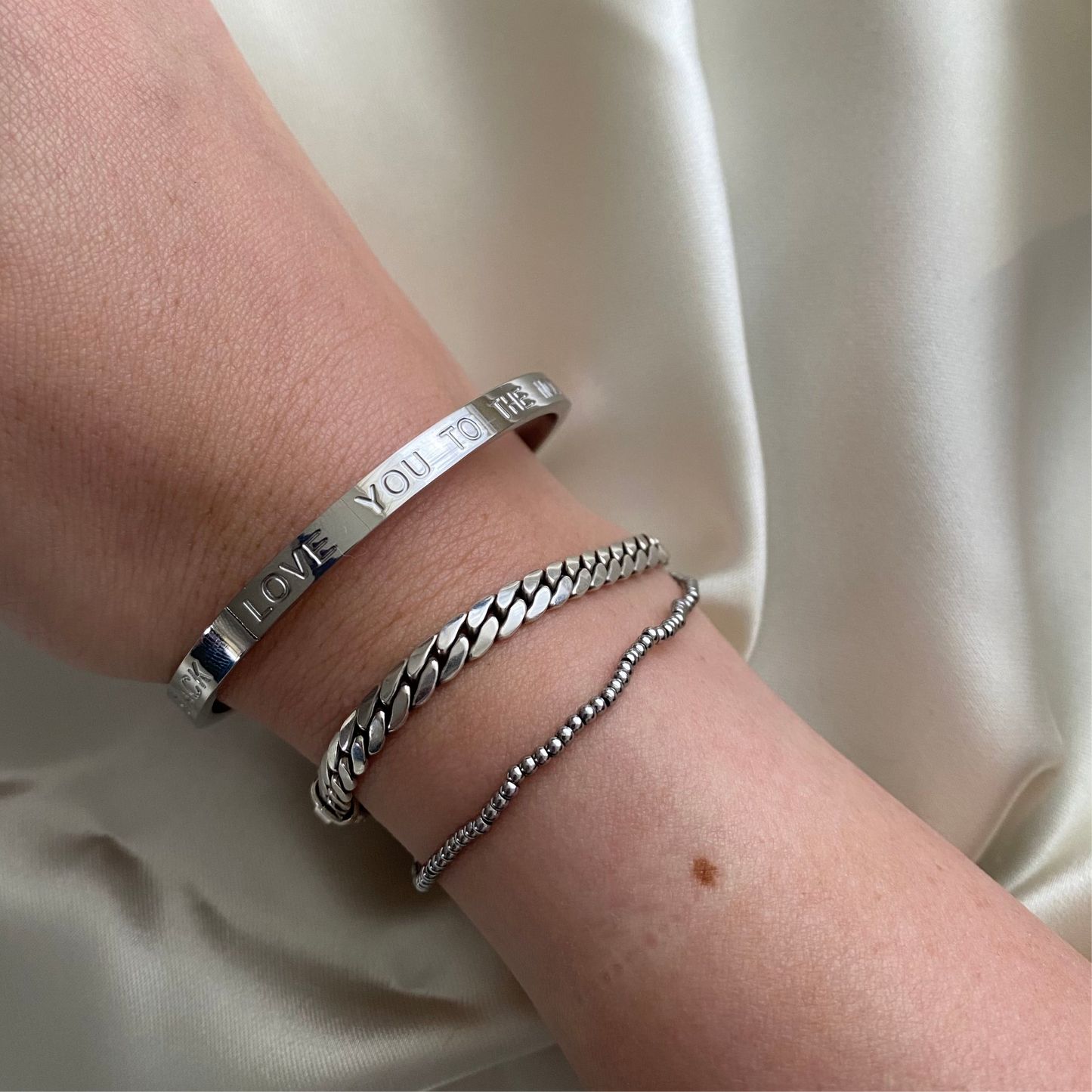 To the moon and back bangle Z