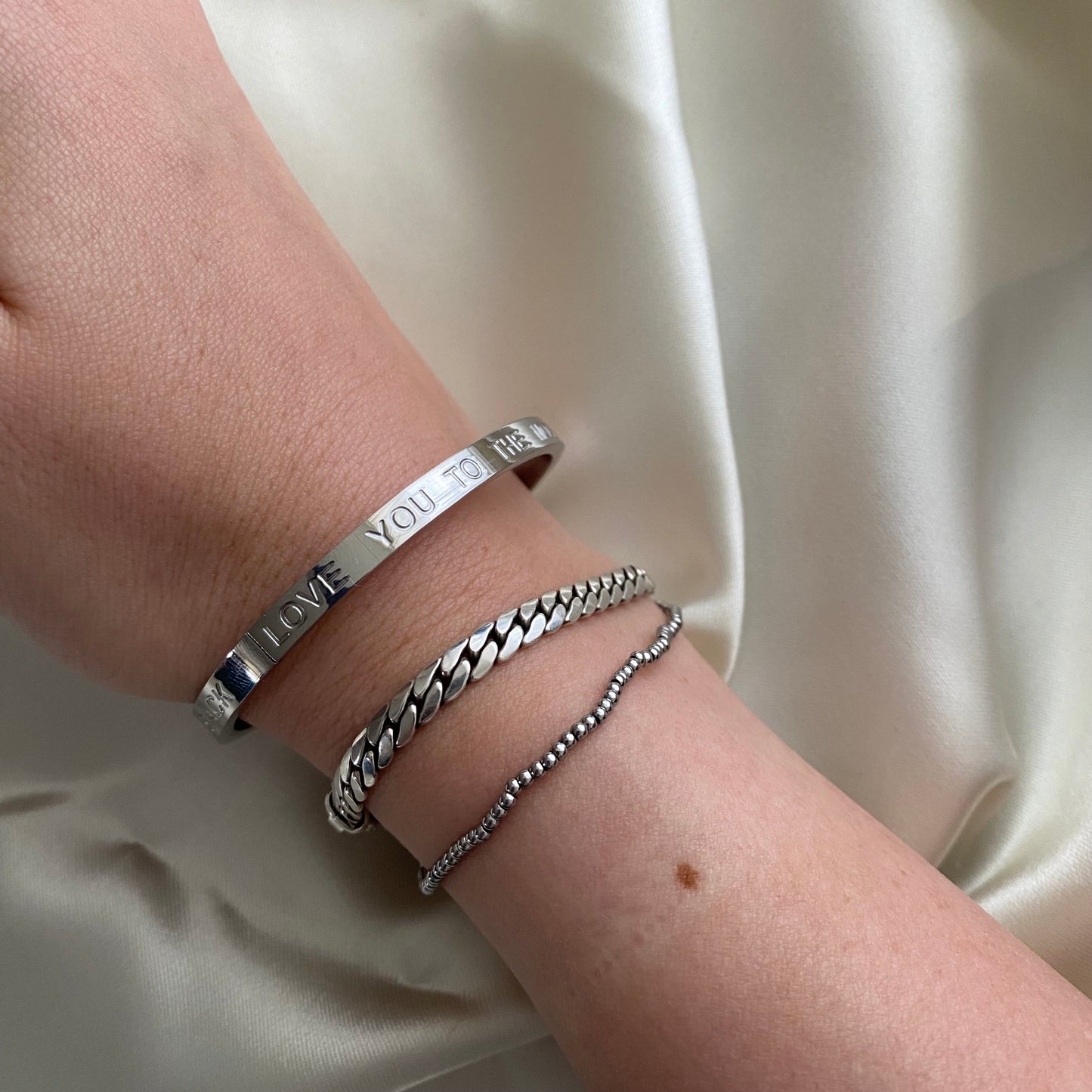To the moon and back bangle Z