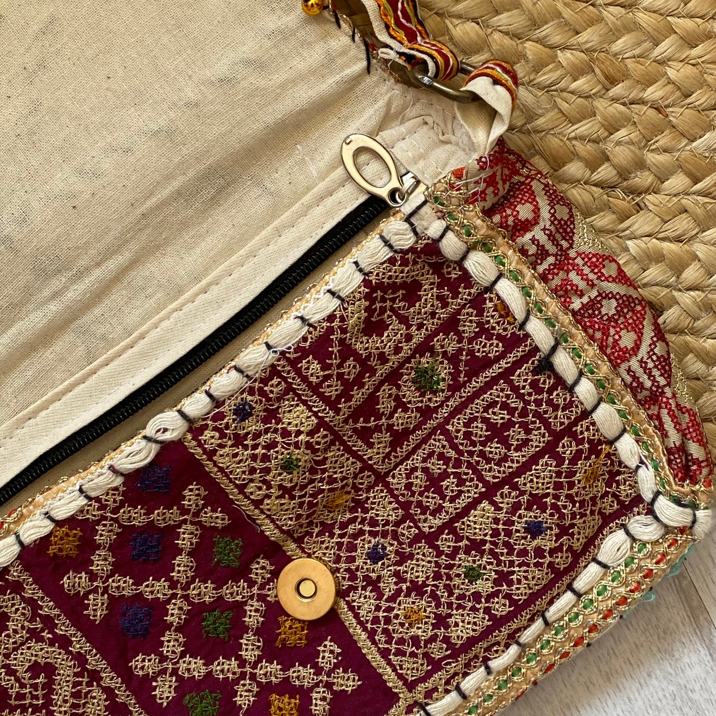 Ibiza tas beige/ecru S