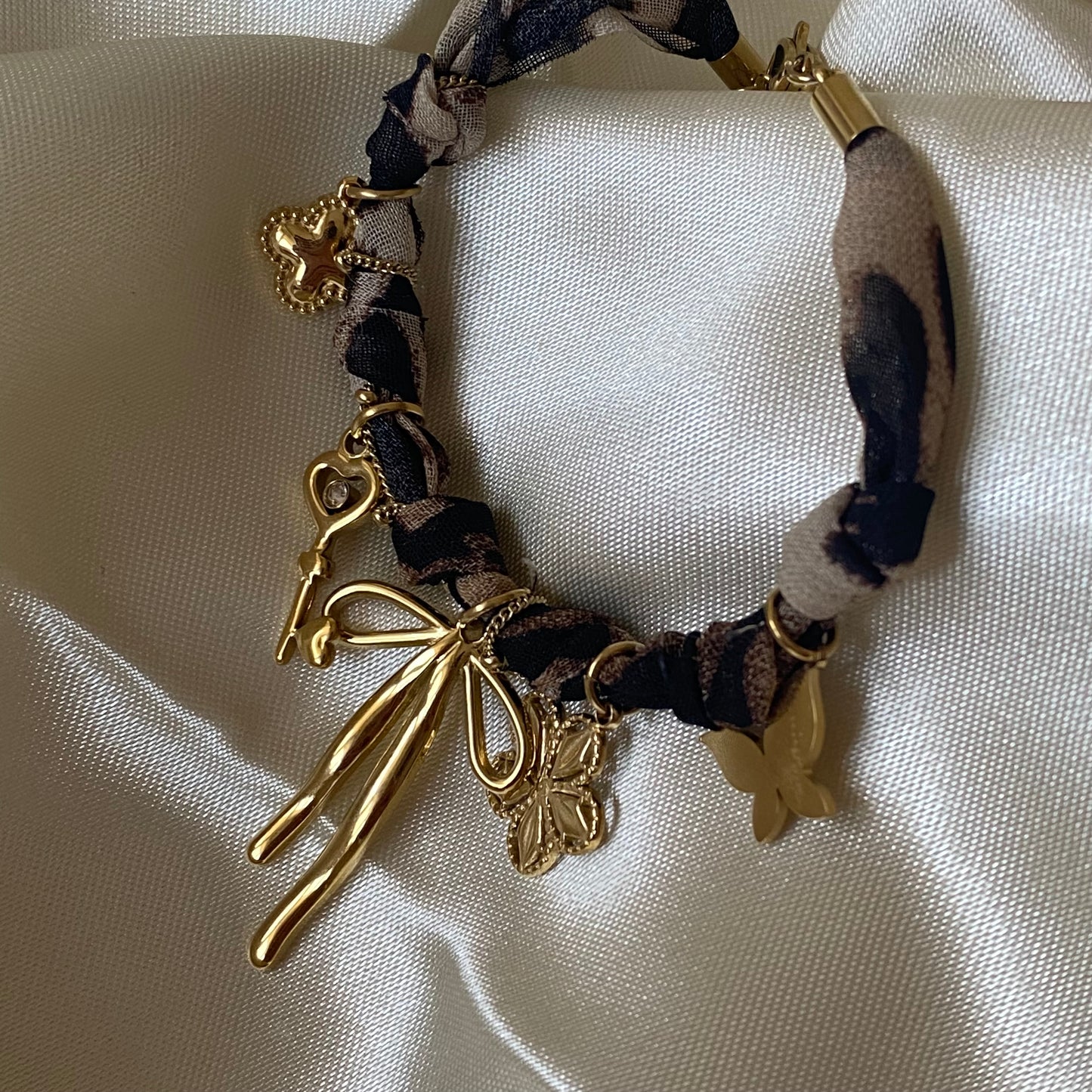 Panterprint bedelarmband