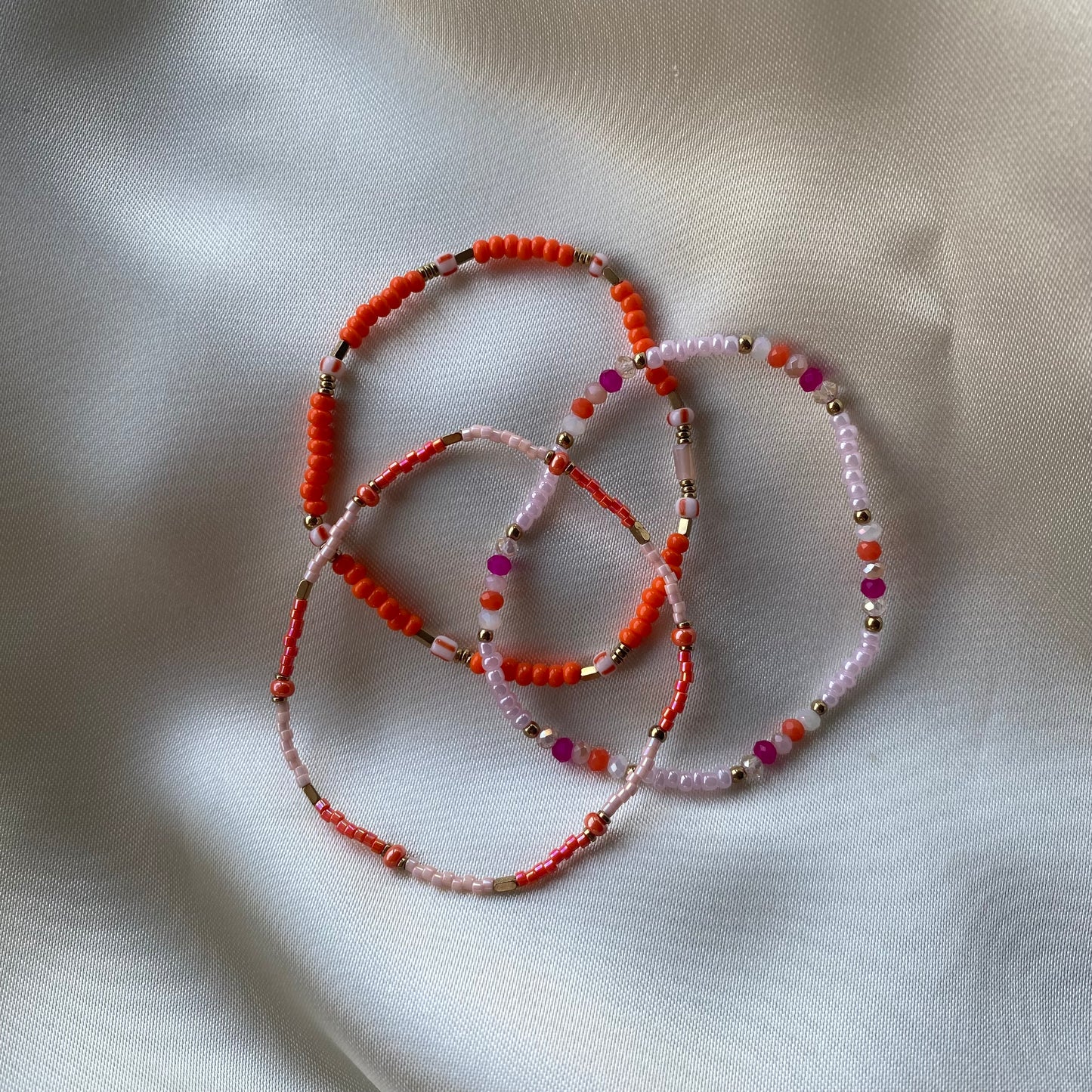Kralen armbandsetje O