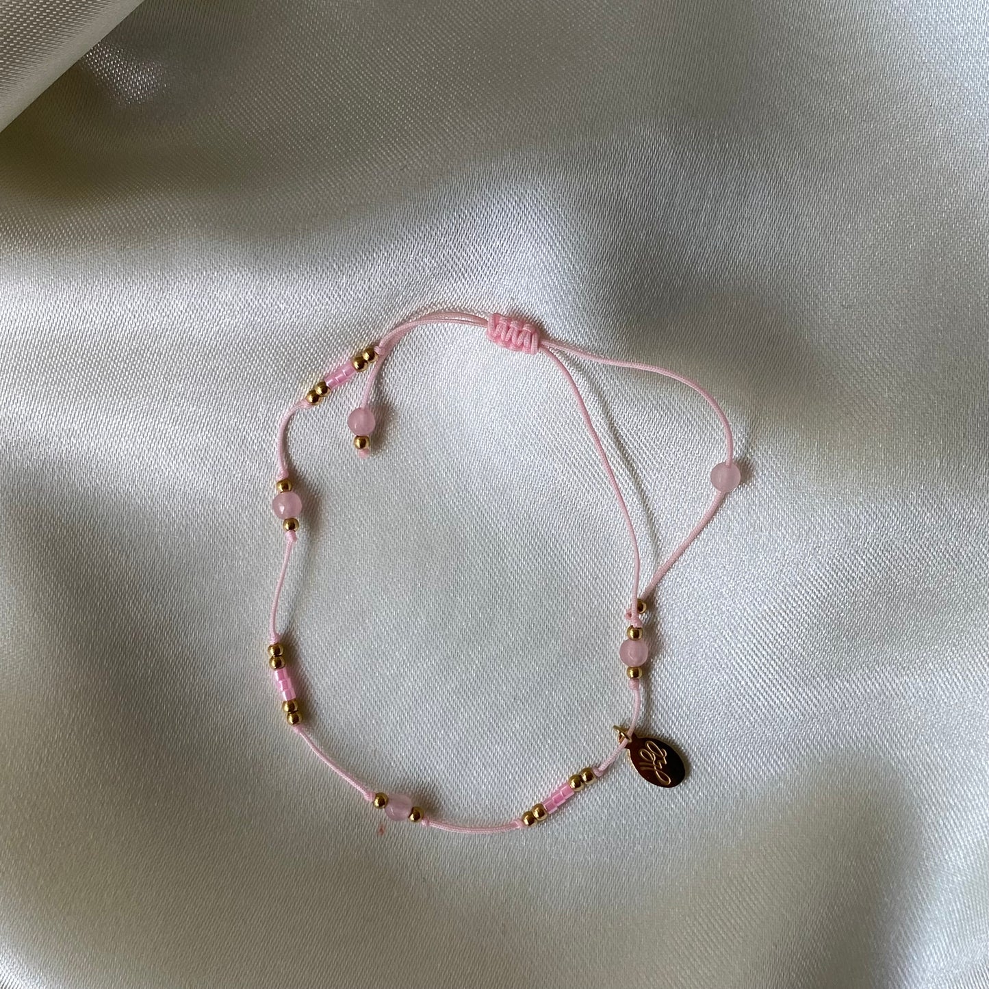 Armband kralenkoord LR