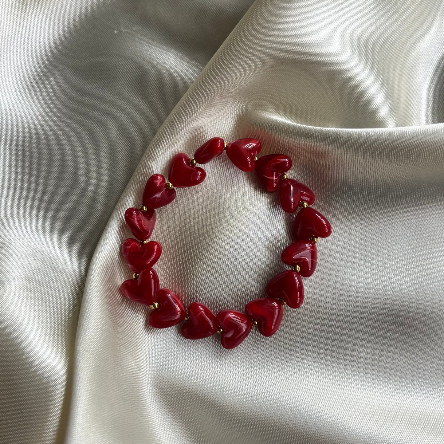 Hartjes kralenarmband R