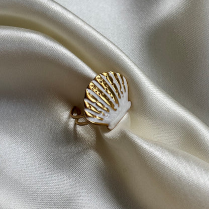 Beachring schelp W6