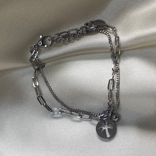 Palmboom armband Z