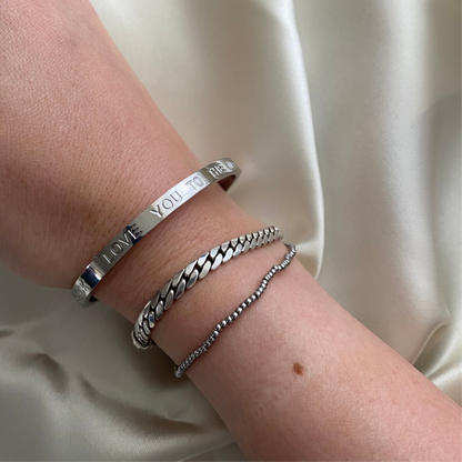 To the moon and back bangle Z