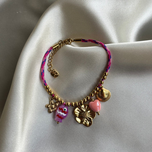 Beach bedelarmband