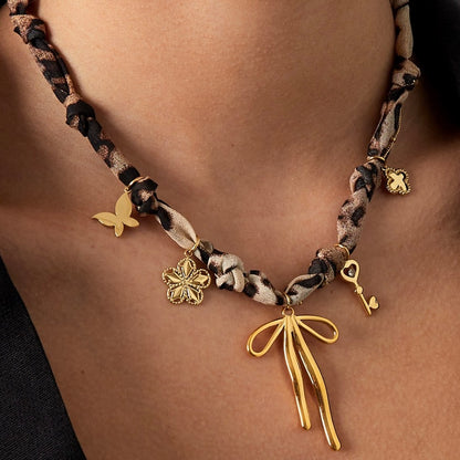 Panterprint bedelketting