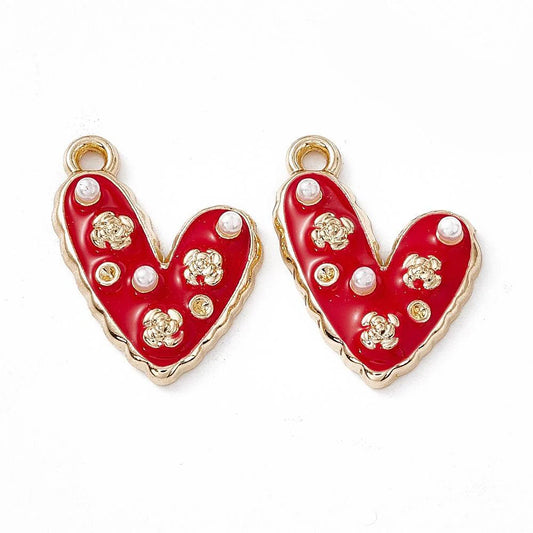 MR05 Bedel parel hart rood